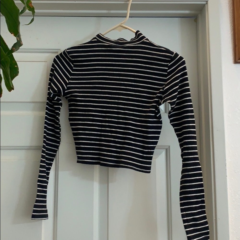 Topshop striped crop top - Picture 3 of 4